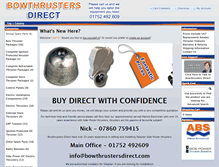 Tablet Screenshot of bowthrustersdirect.com